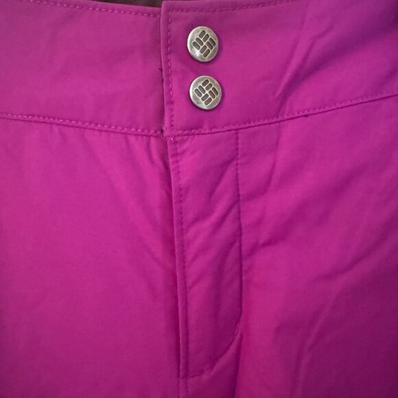 Columbia W's Ski Snowboard Snow Pant Omni Tech Insulated, Size: S, Color: purple - Picture 6 of 7